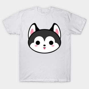 Cute Husky Dog T-Shirt